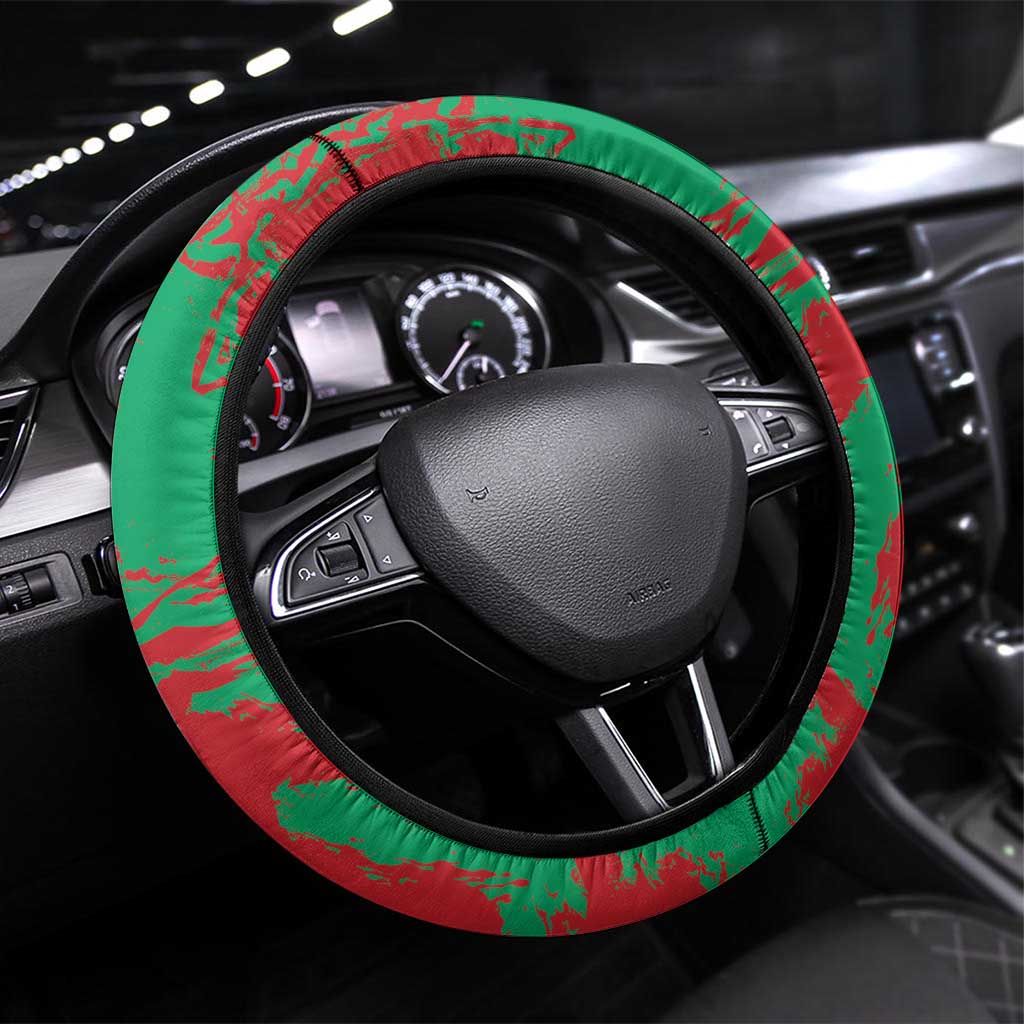 La Tunas 2025 Baseball Steering Wheel Cover Cuba Go Champions