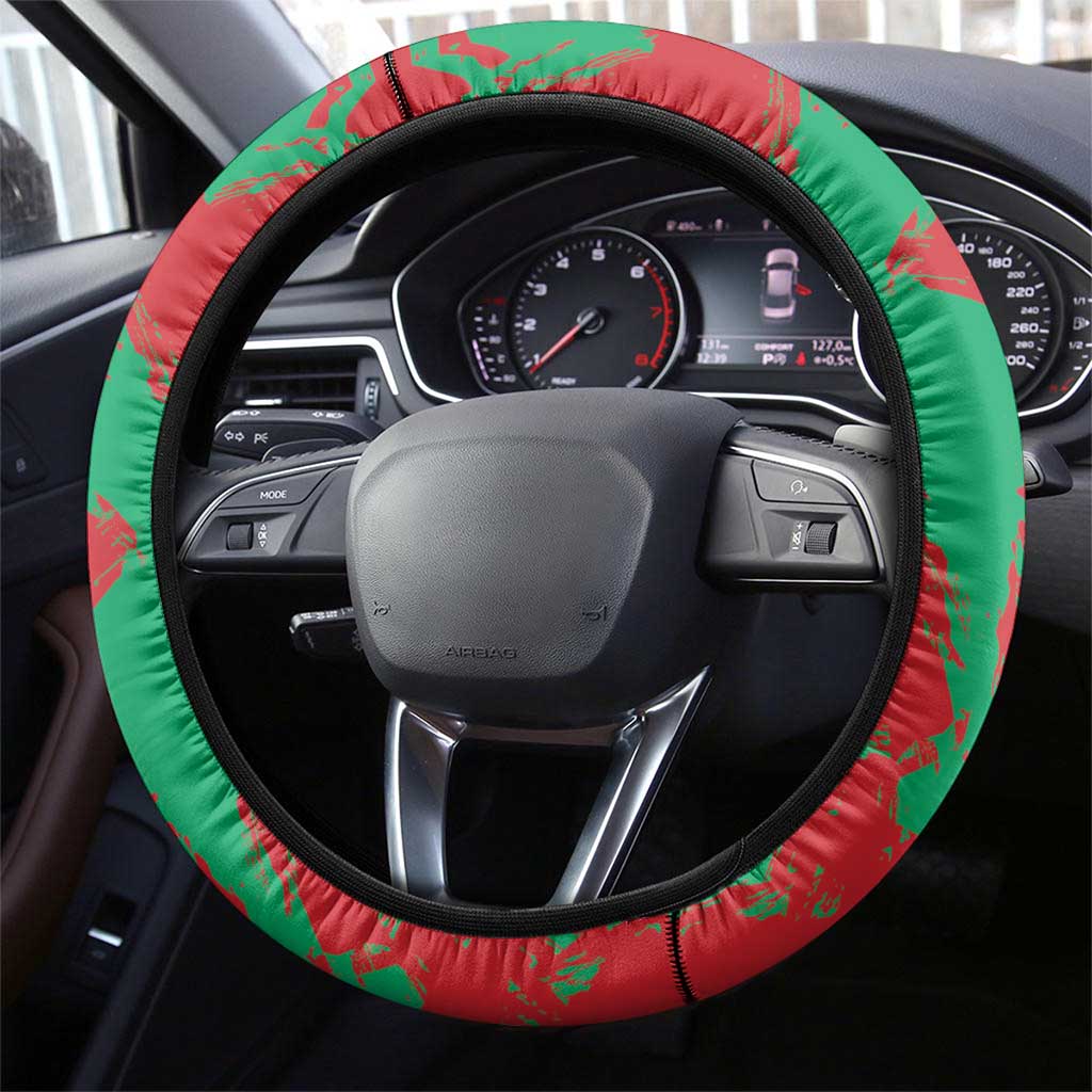 La Tunas 2025 Baseball Steering Wheel Cover Cuba Go Champions