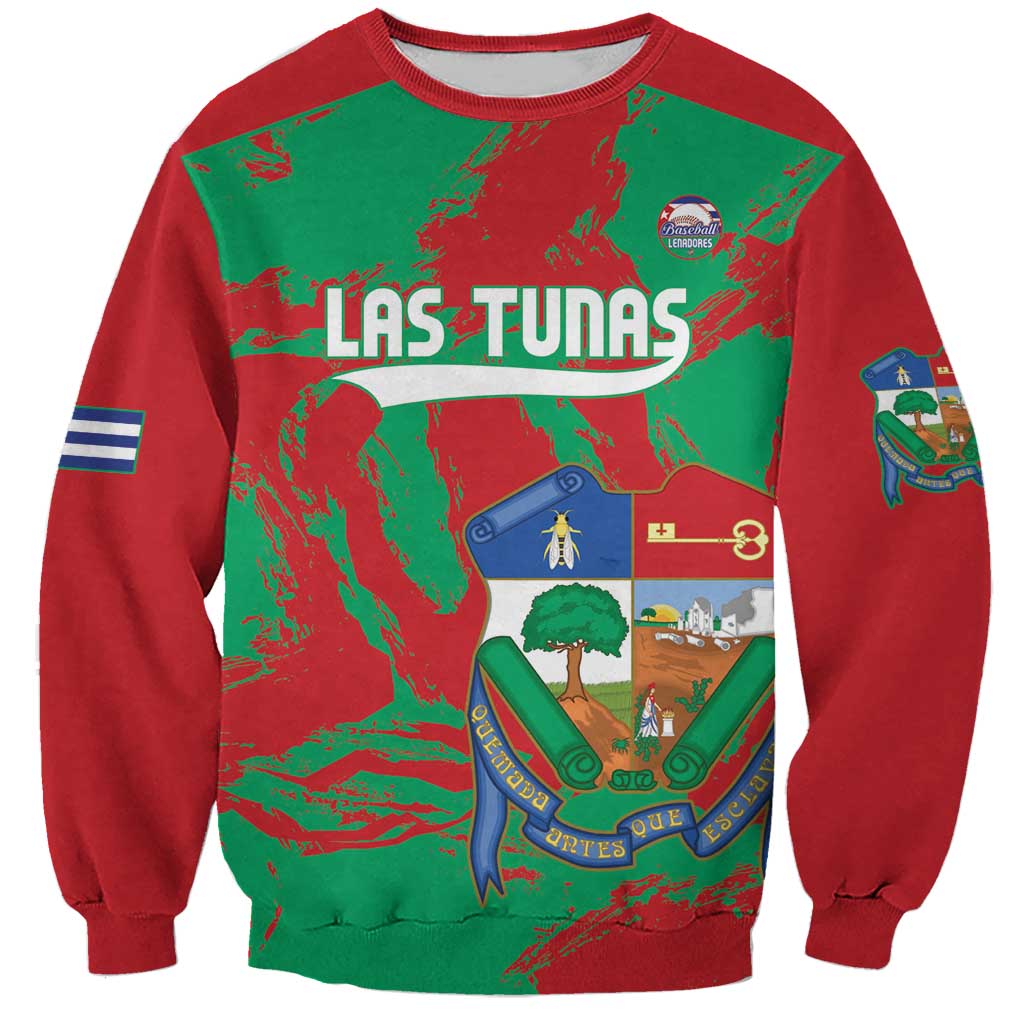 La Tunas 2025 Baseball Custom Sweatshirt Cuba Go Champions