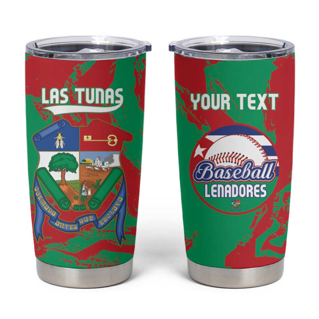 La Tunas 2025 Baseball Custom Tumbler Cup Cuba Go Champions