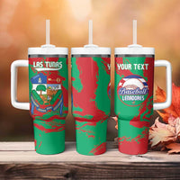 La Tunas 2025 Baseball Custom Tumbler With Handle Cuba Go Champions
