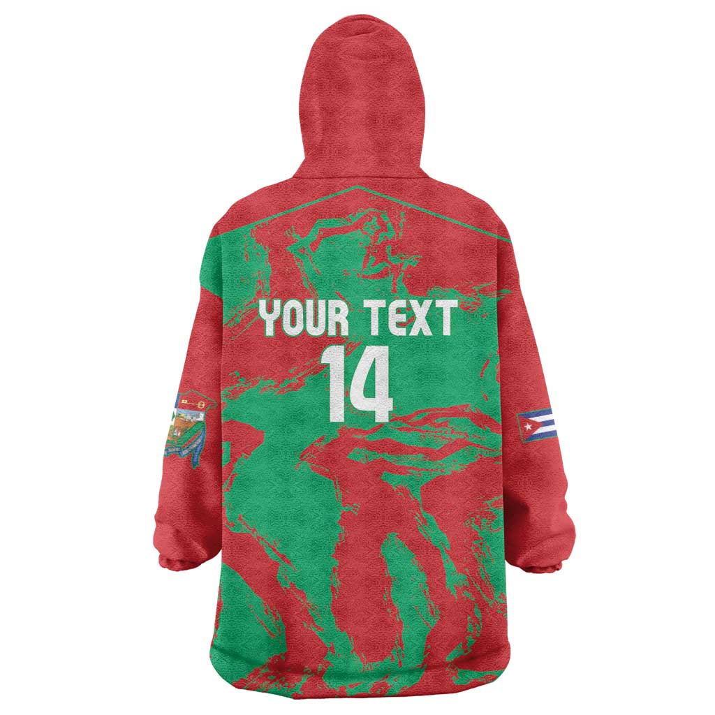 La Tunas 2025 Baseball Custom Wearable Blanket Hoodie Cuba Go Champions