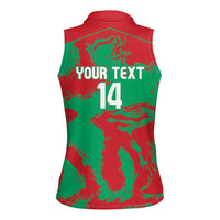 La Tunas 2025 Baseball Custom Women Sleeveless Polo Shirt Cuba Go Champions