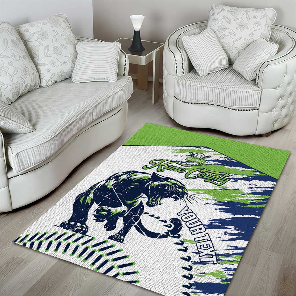 Kane County 2025 Baseball Custom Area Rug Come On Cougar