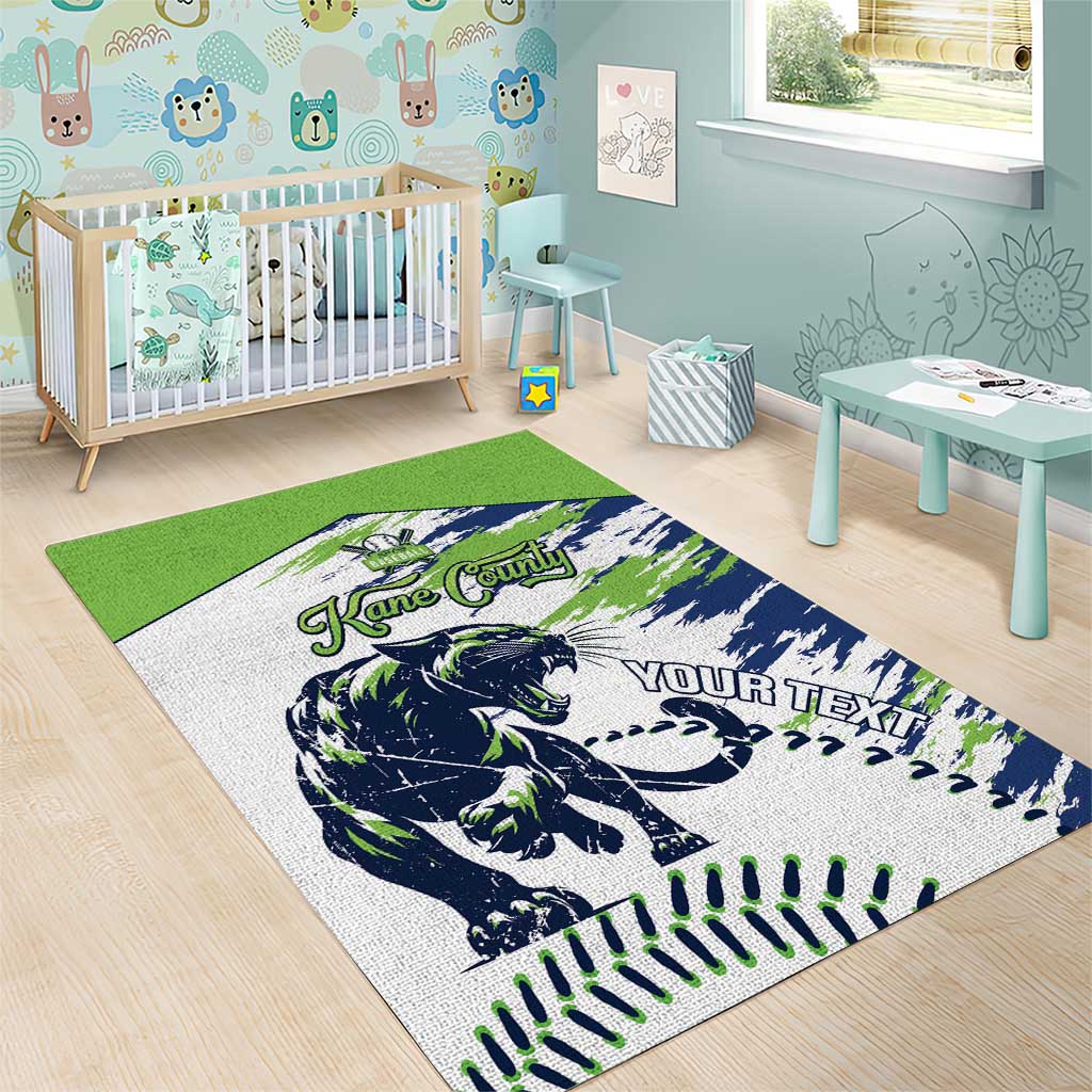 Kane County 2025 Baseball Custom Area Rug Come On Cougar