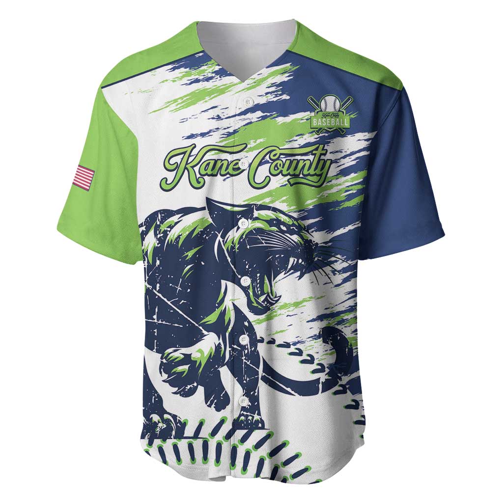 Kane County 2025 Baseball Custom Baseball Jersey Come On Cougar