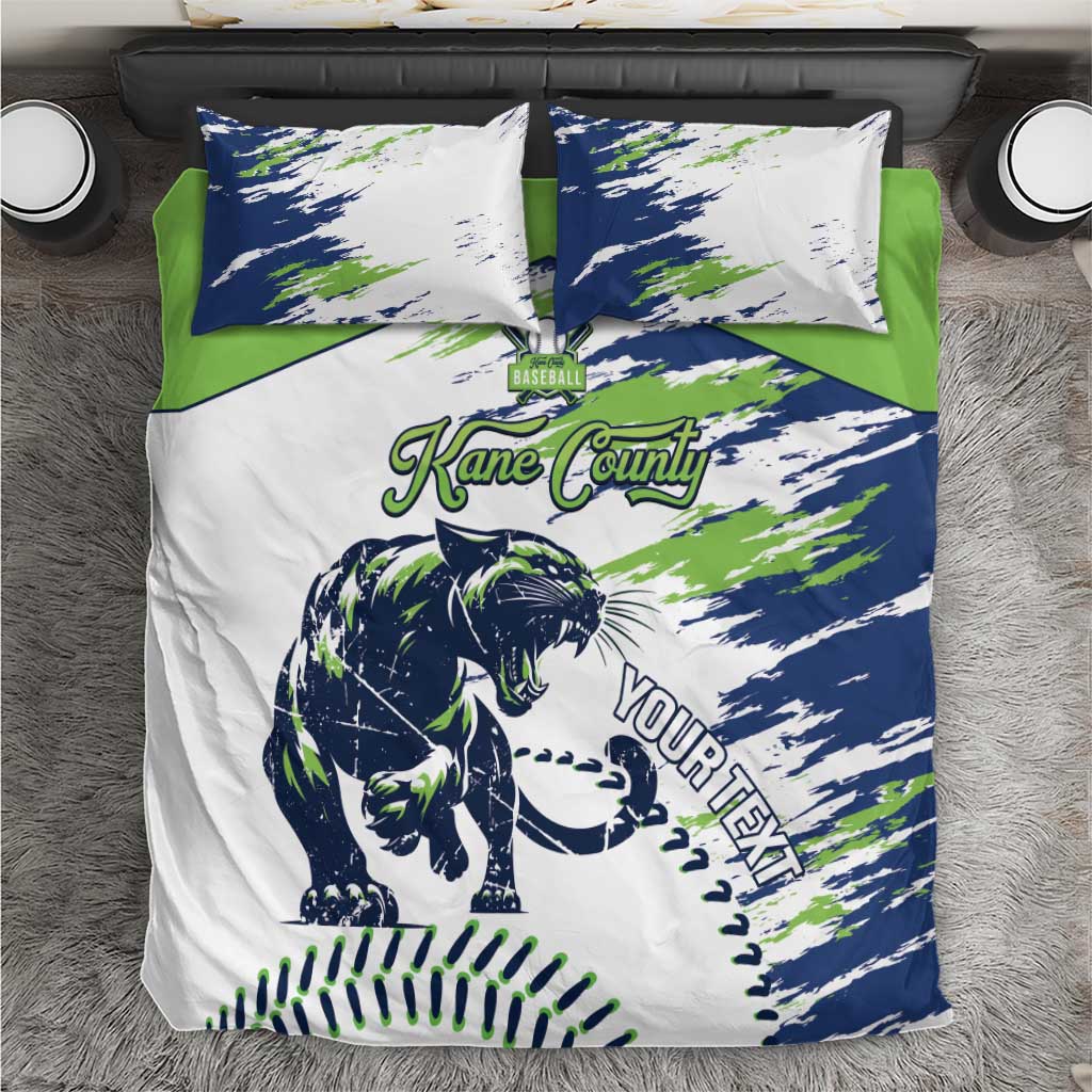 Kane County 2025 Baseball Custom Bedding Set Come On Cougar
