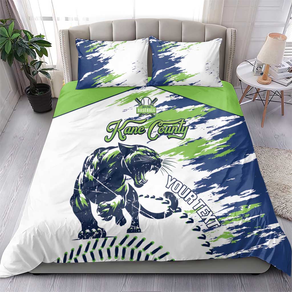 Kane County 2025 Baseball Custom Bedding Set Come On Cougar