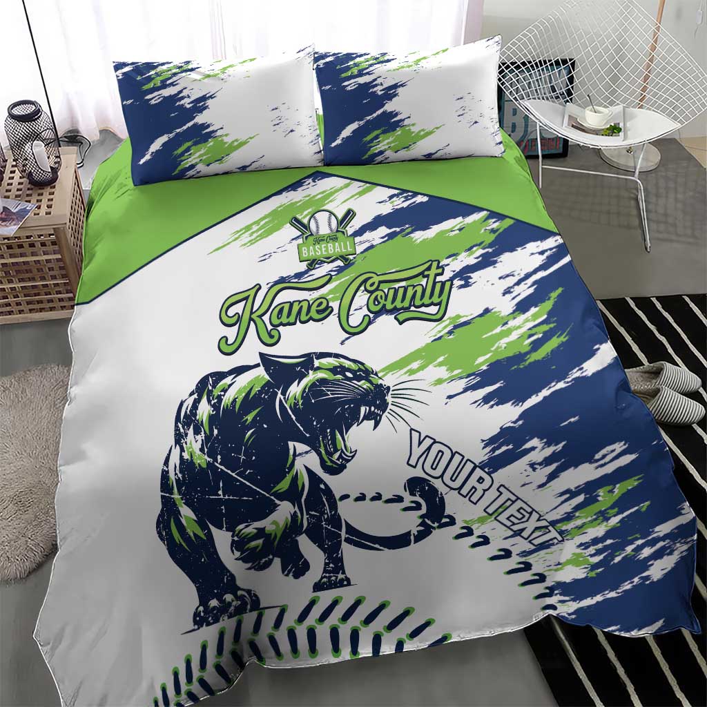 Kane County 2025 Baseball Custom Bedding Set Come On Cougar