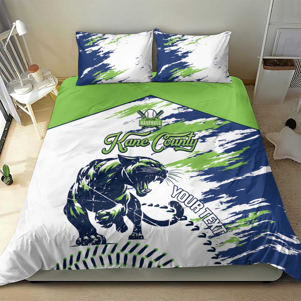 Kane County 2025 Baseball Custom Bedding Set Come On Cougar