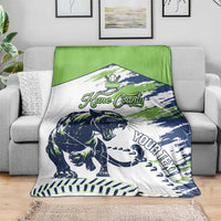 Kane County 2025 Baseball Custom Blanket Come On Cougar