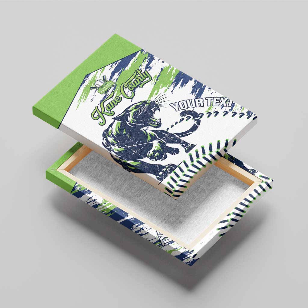 Kane County 2025 Baseball Custom Canvas Wall Art Come On Cougar