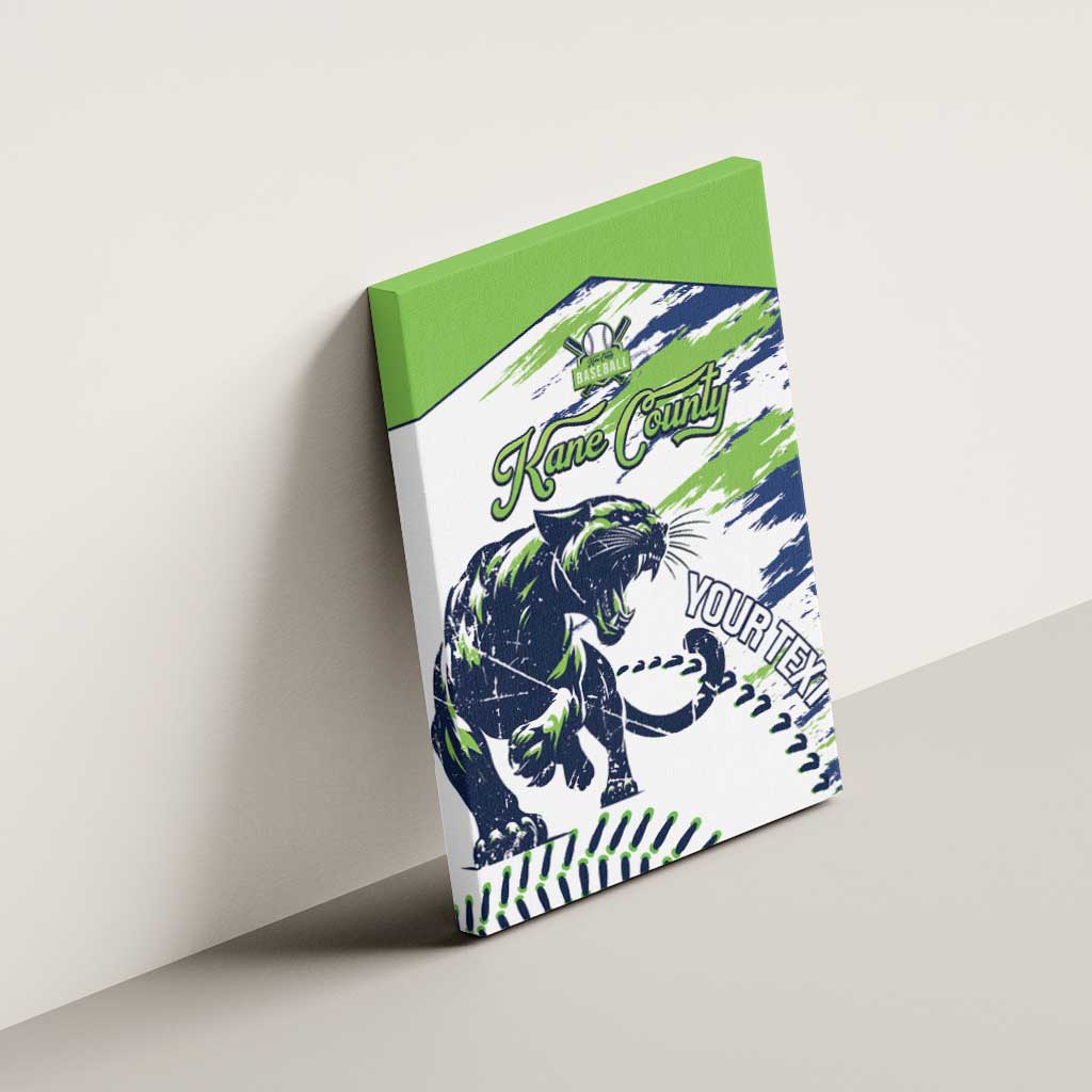 Kane County 2025 Baseball Custom Canvas Wall Art Come On Cougar