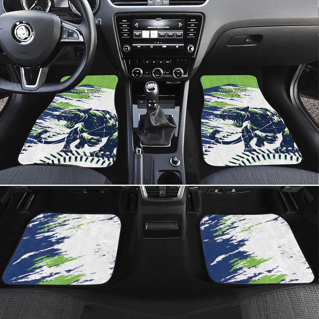 Kane County 2025 Baseball Custom Car Mats Come On Cougar