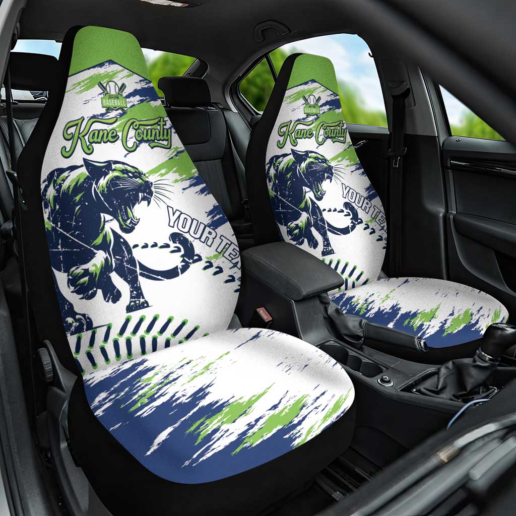 Kane County 2025 Baseball Custom Car Seat Cover Come On Cougar