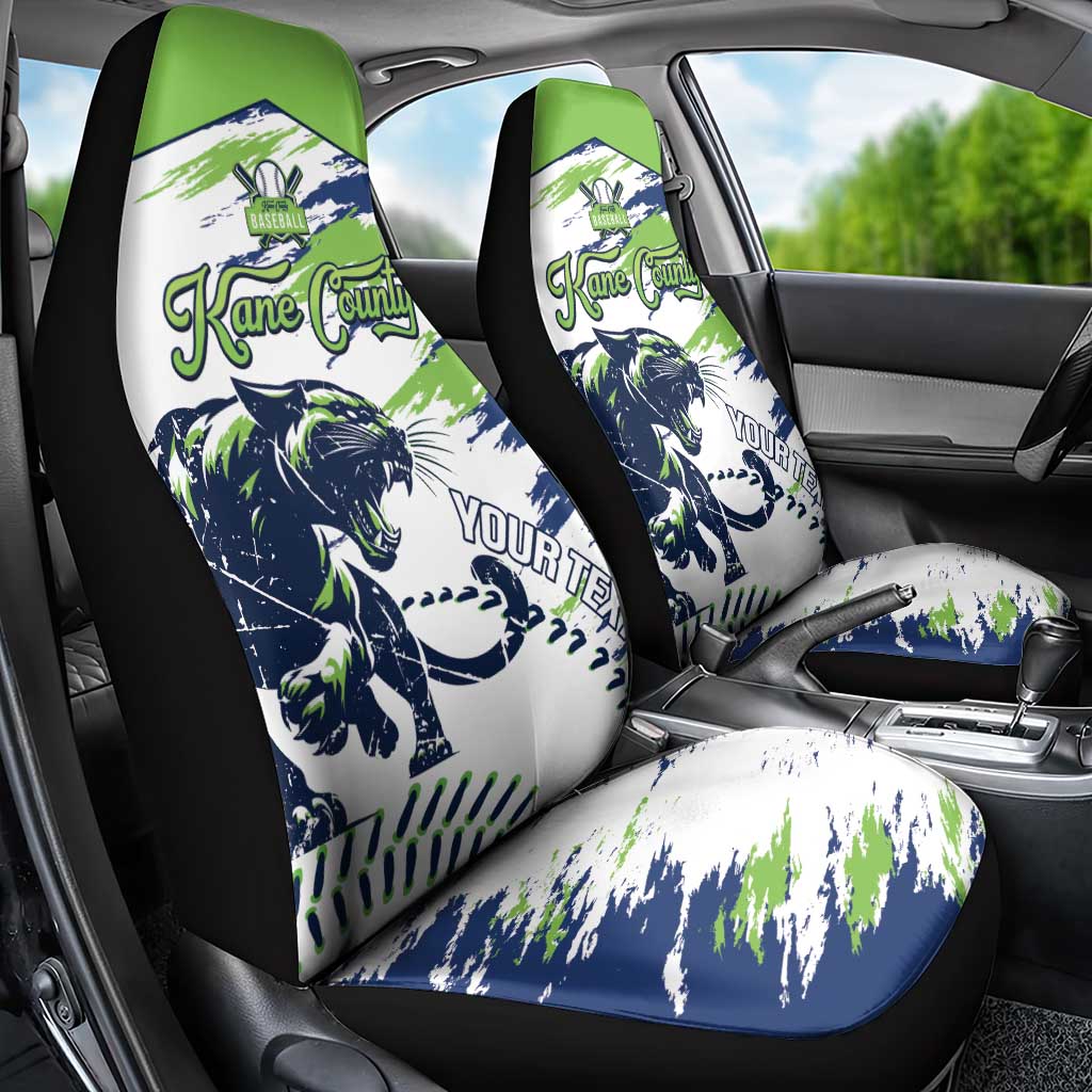 Kane County 2025 Baseball Custom Car Seat Cover Come On Cougar