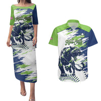 Kane County 2025 Baseball Custom Couples Matching Puletasi and Hawaiian Shirt Come On Cougar