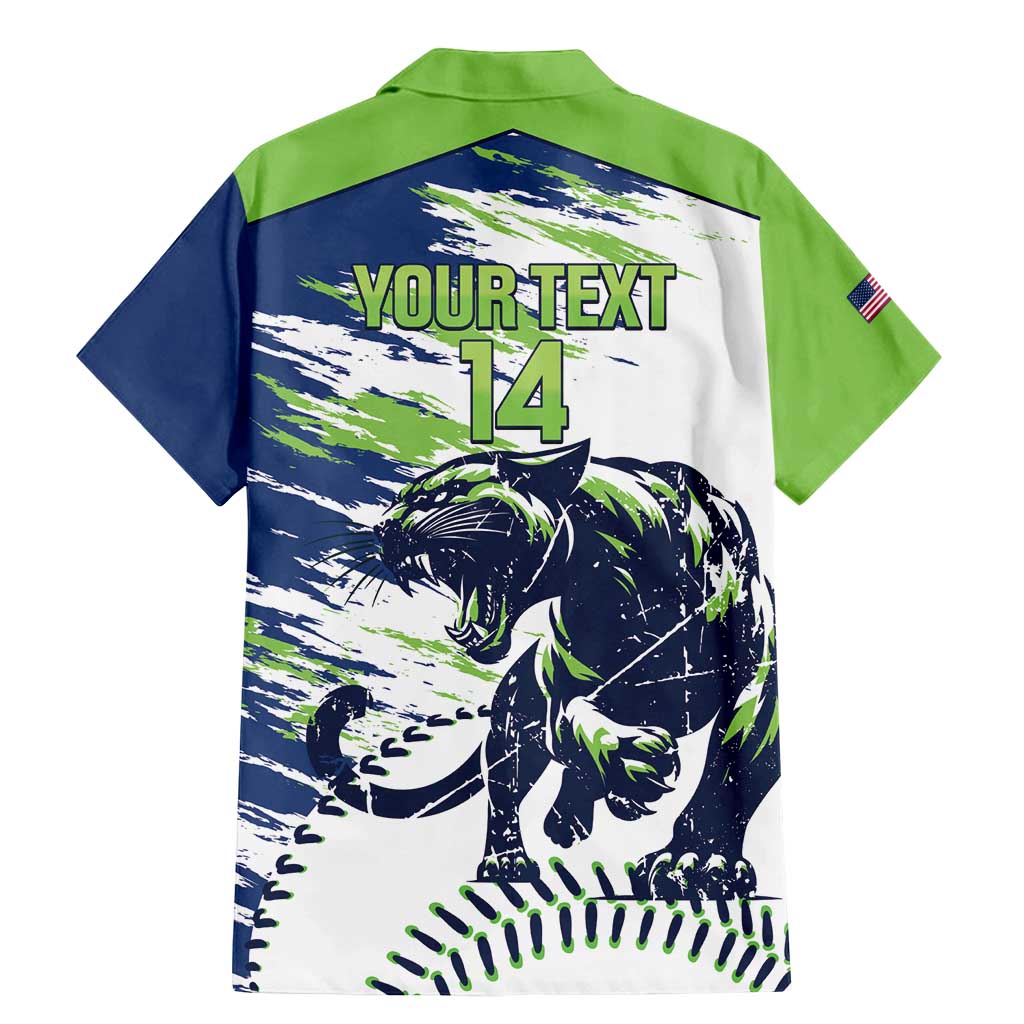 Kane County 2025 Baseball Custom Family Matching Mermaid Dress and Hawaiian Shirt Come On Cougar