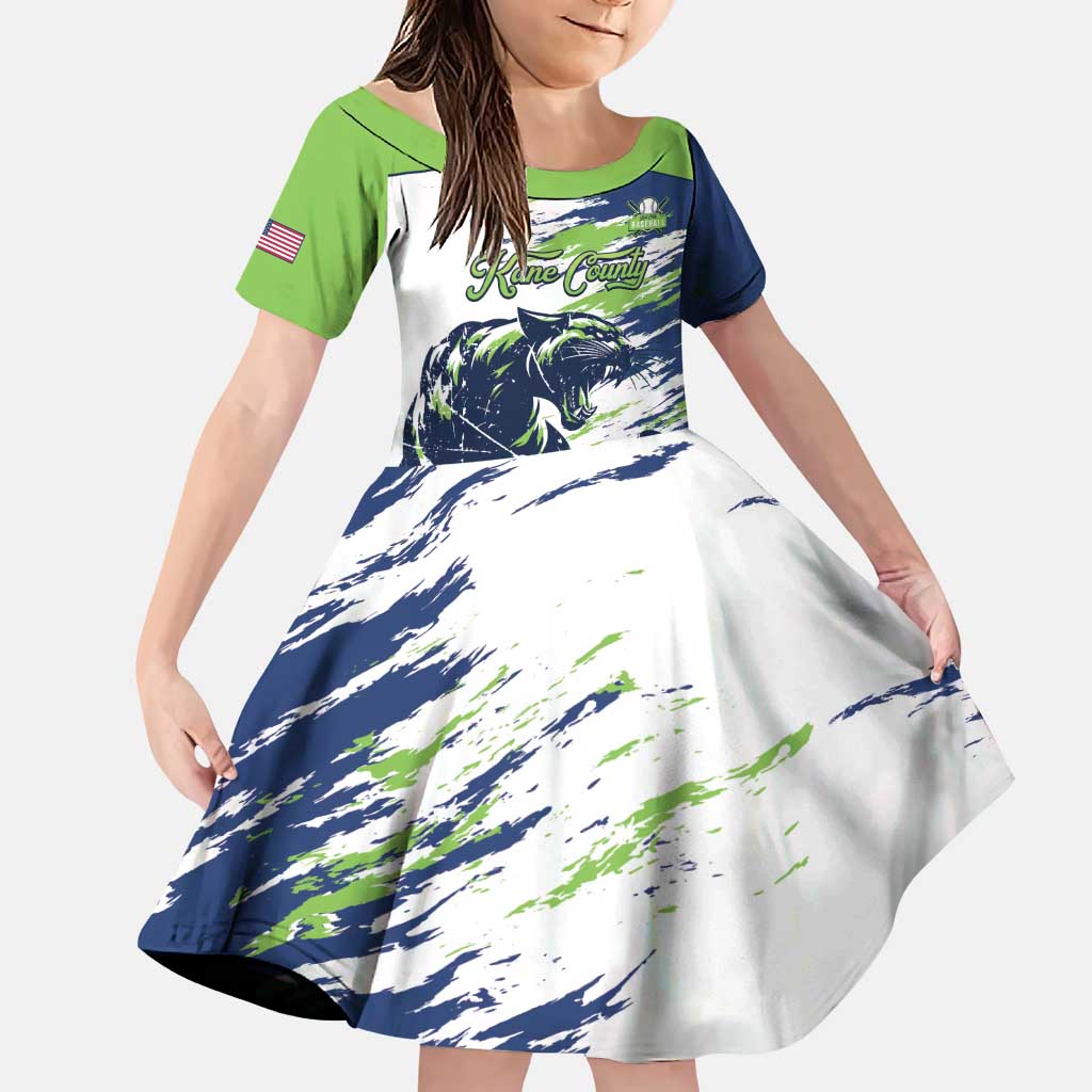 Kane County 2025 Baseball Custom Family Matching Puletasi and Hawaiian Shirt Come On Cougar