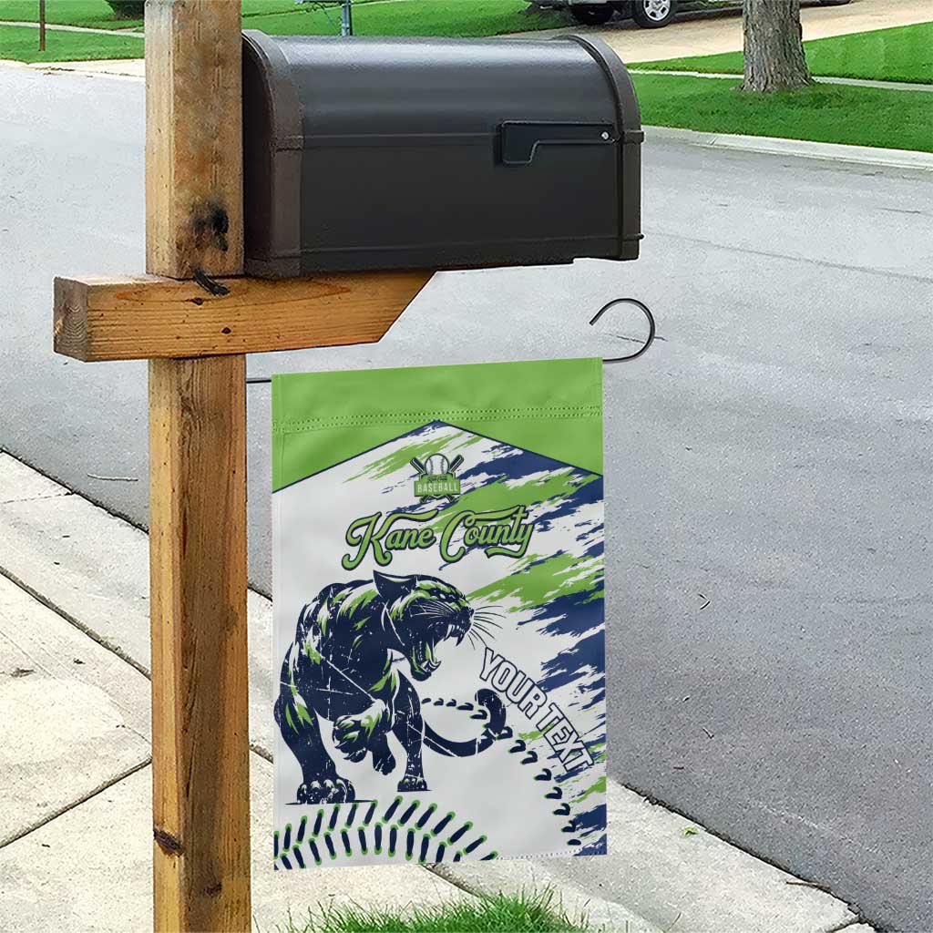 Kane County 2025 Baseball Custom Garden Flag Come On Cougar