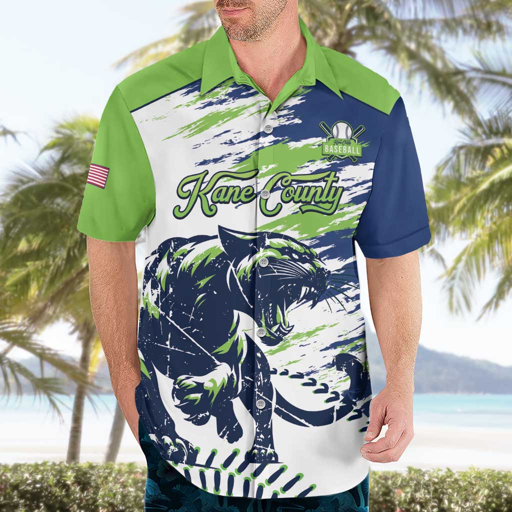 Kane County 2025 Baseball Custom Hawaiian Shirt Come On Cougar