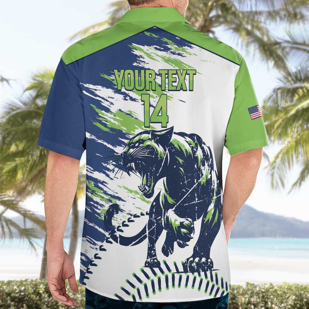 Kane County 2025 Baseball Custom Hawaiian Shirt Come On Cougar