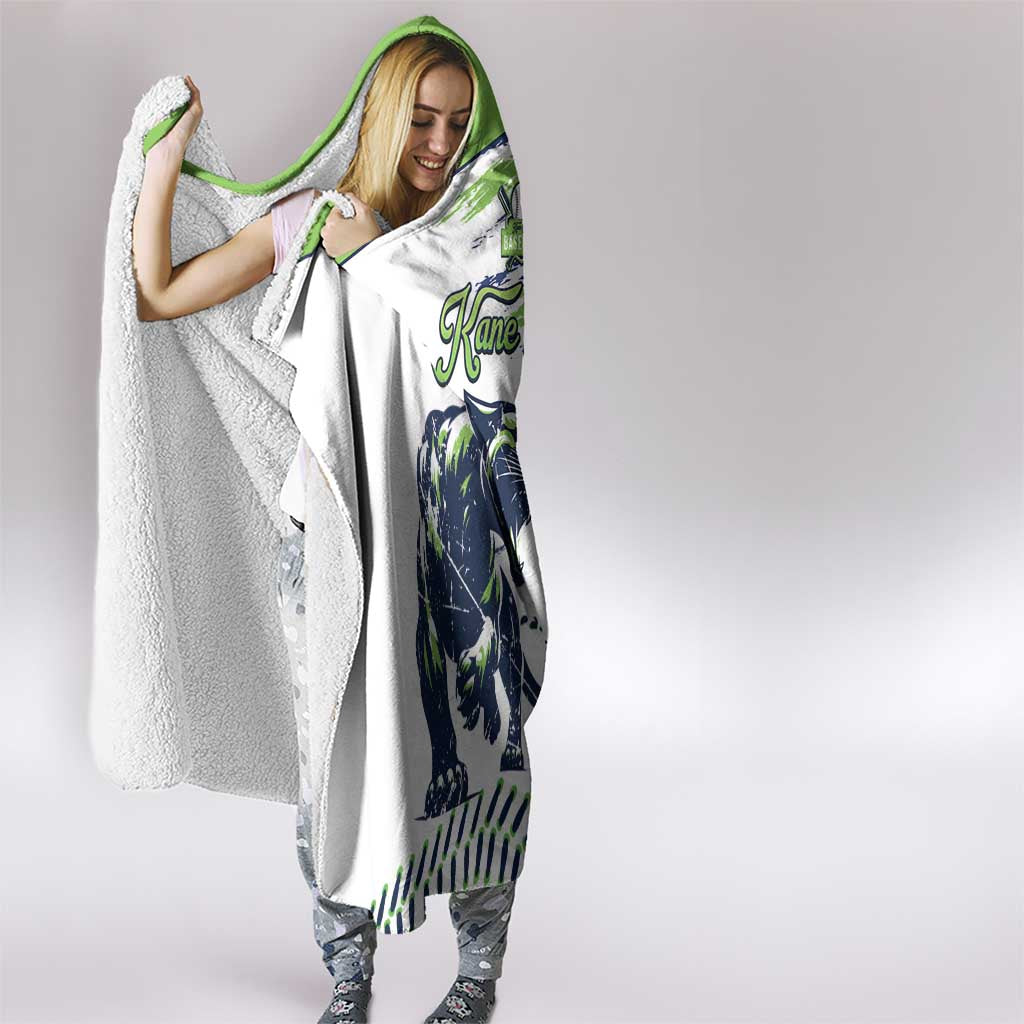 Kane County 2025 Baseball Custom Hooded Blanket Come On Cougar