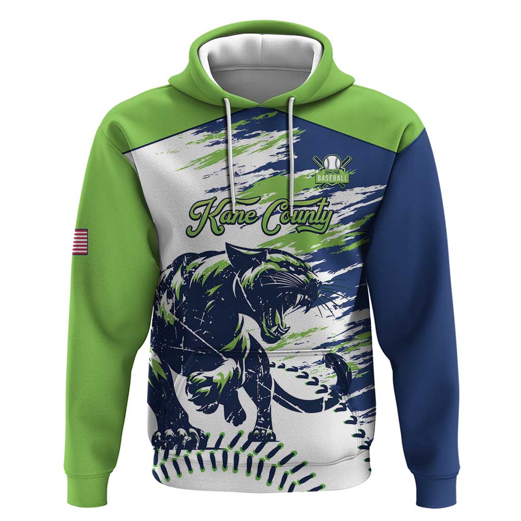 Kane County 2025 Baseball Custom Hoodie Come On Cougar