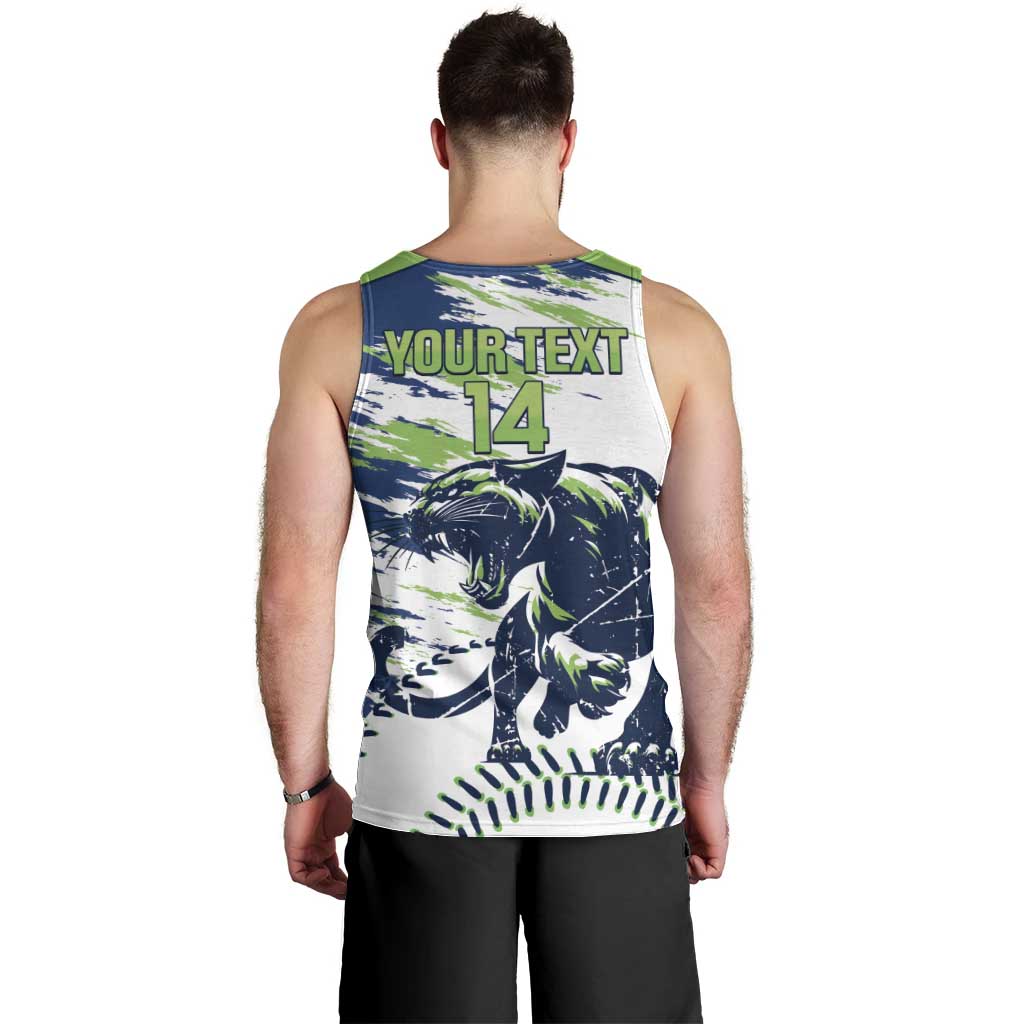 Kane County 2025 Baseball Custom Men Tank Top Come On Cougar