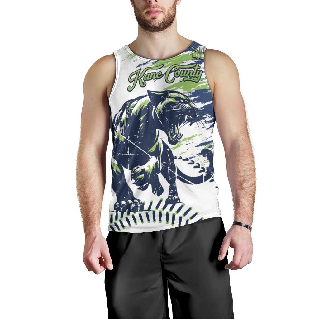 Kane County 2025 Baseball Custom Men Tank Top Come On Cougar