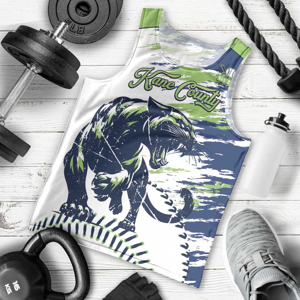 Kane County 2025 Baseball Custom Men Tank Top Come On Cougar