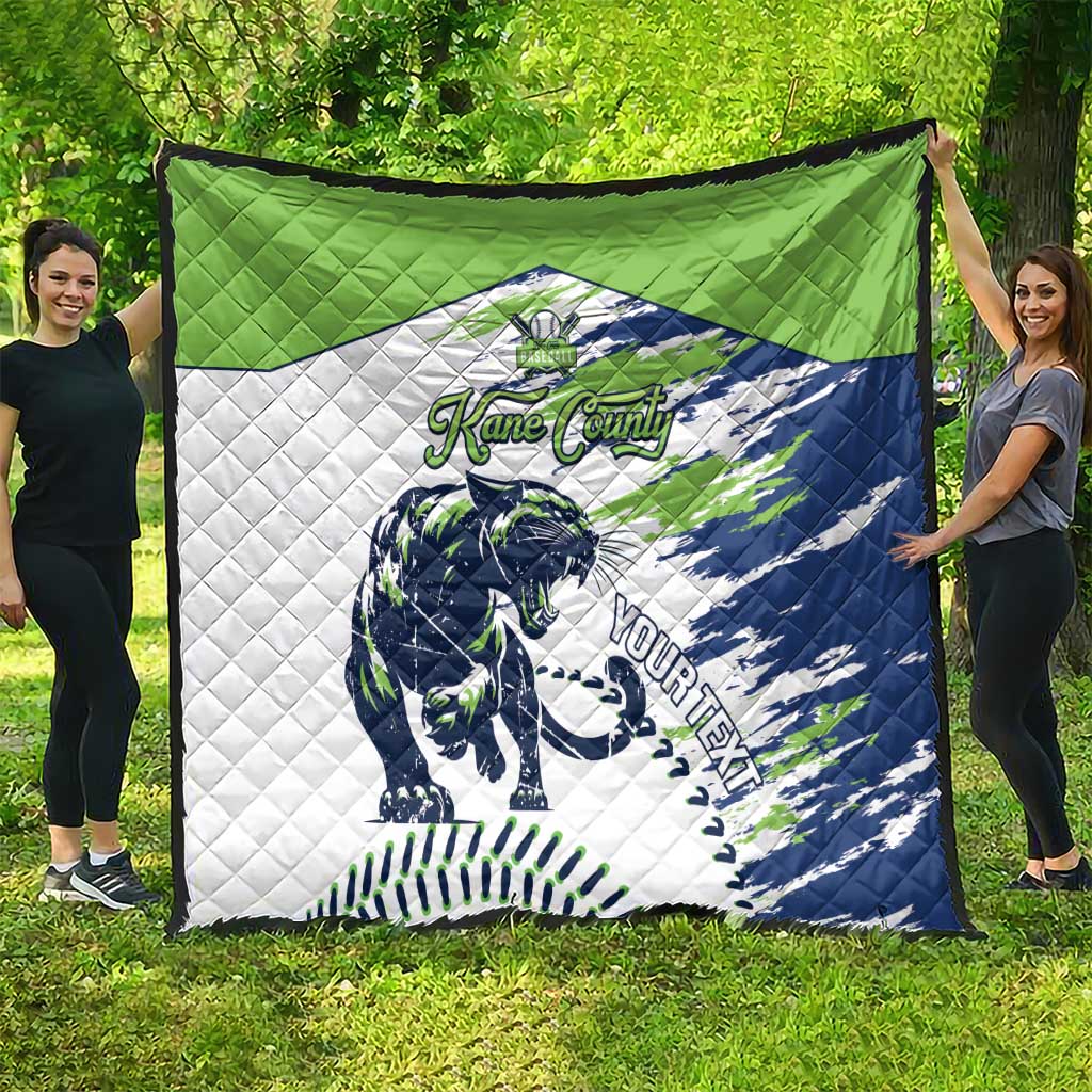 Kane County 2025 Baseball Custom Quilt Come On Cougar