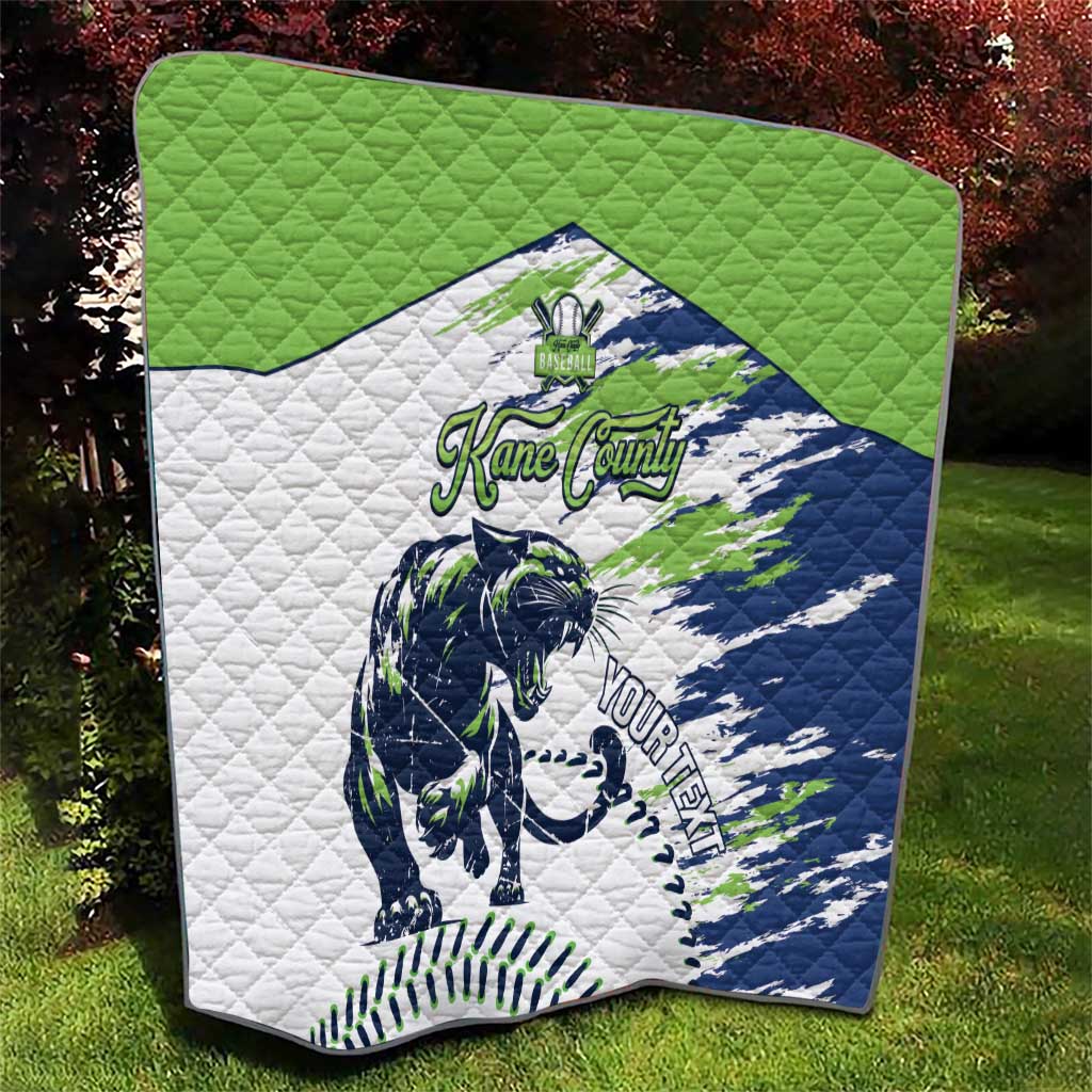 Kane County 2025 Baseball Custom Quilt Come On Cougar