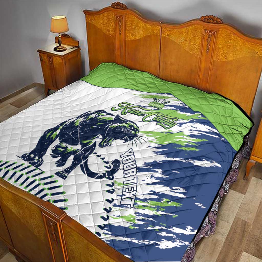 Kane County 2025 Baseball Custom Quilt Come On Cougar