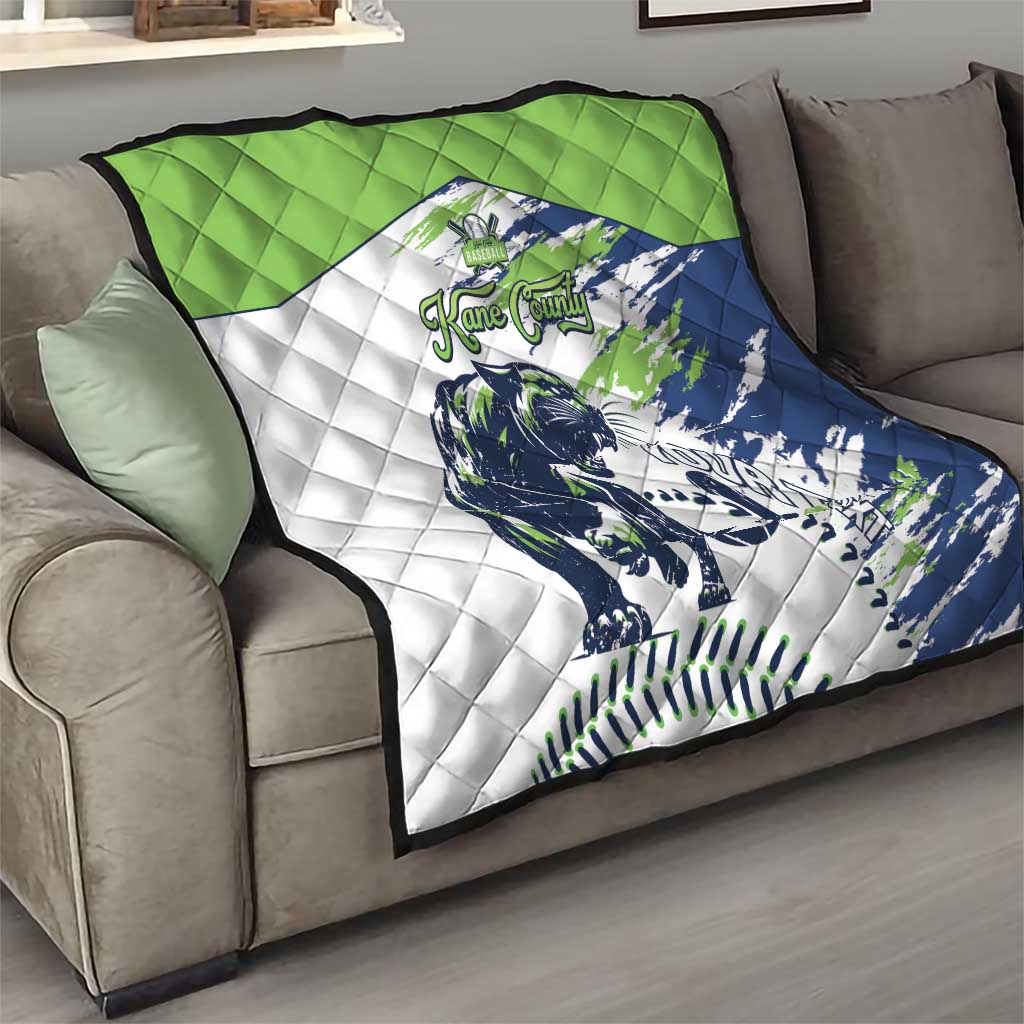 Kane County 2025 Baseball Custom Quilt Come On Cougar