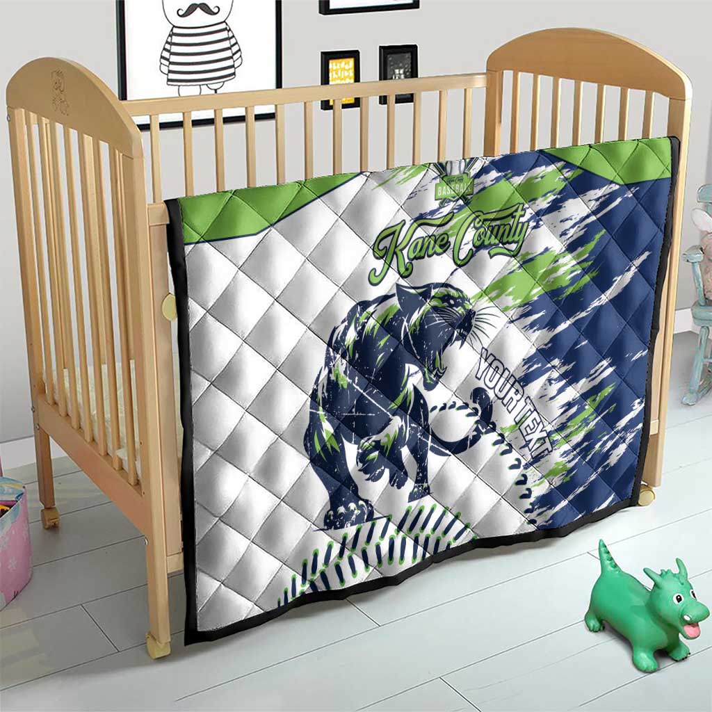 Kane County 2025 Baseball Custom Quilt Come On Cougar