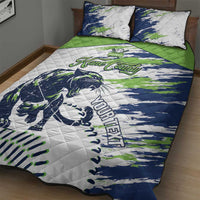 Kane County 2025 Baseball Custom Quilt Bed Set Come On Cougar