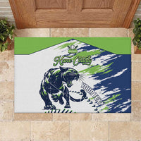Kane County 2025 Baseball Custom Rubber Doormat Come On Cougar