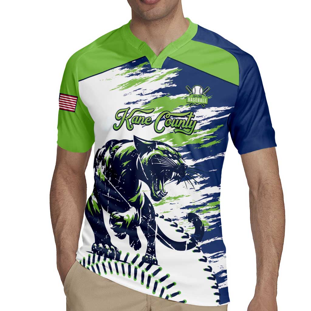 Kane County 2025 Baseball Custom Rugby Jersey Come On Cougar