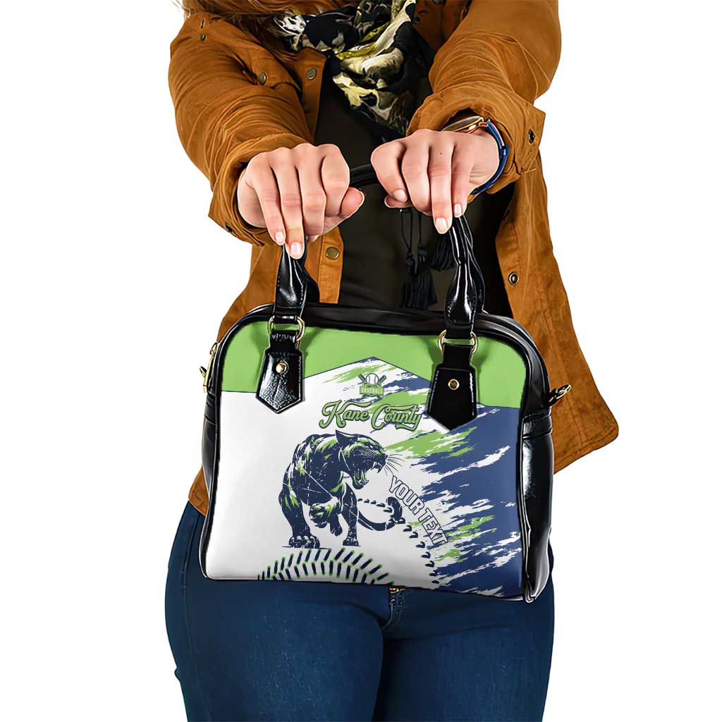 Kane County 2025 Baseball Custom Shoulder Handbag Come On Cougar