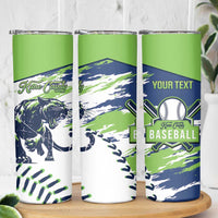 Kane County 2025 Baseball Custom Skinny Tumbler Come On Cougar