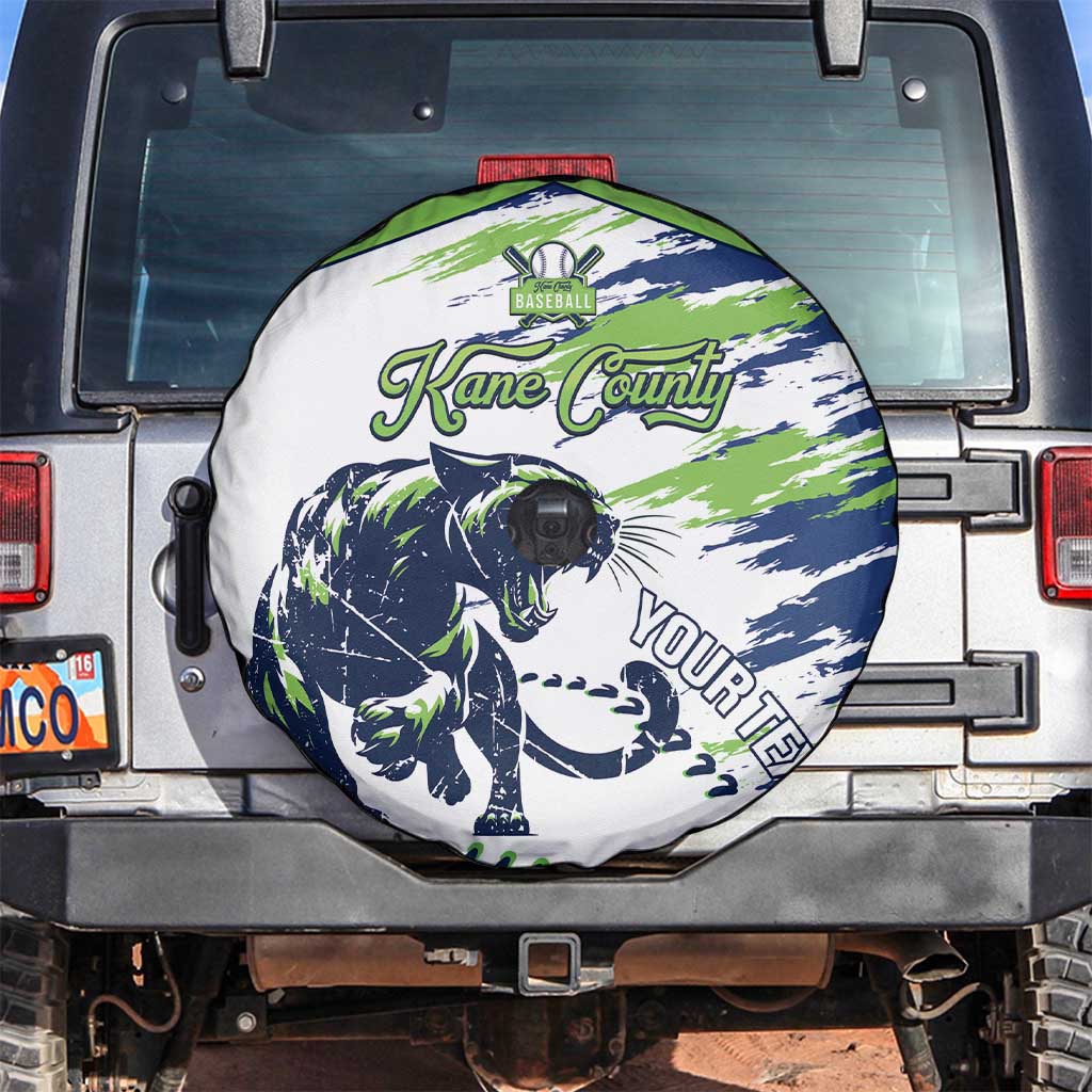 Kane County 2025 Baseball Custom Spare Tire Cover Come On Cougar