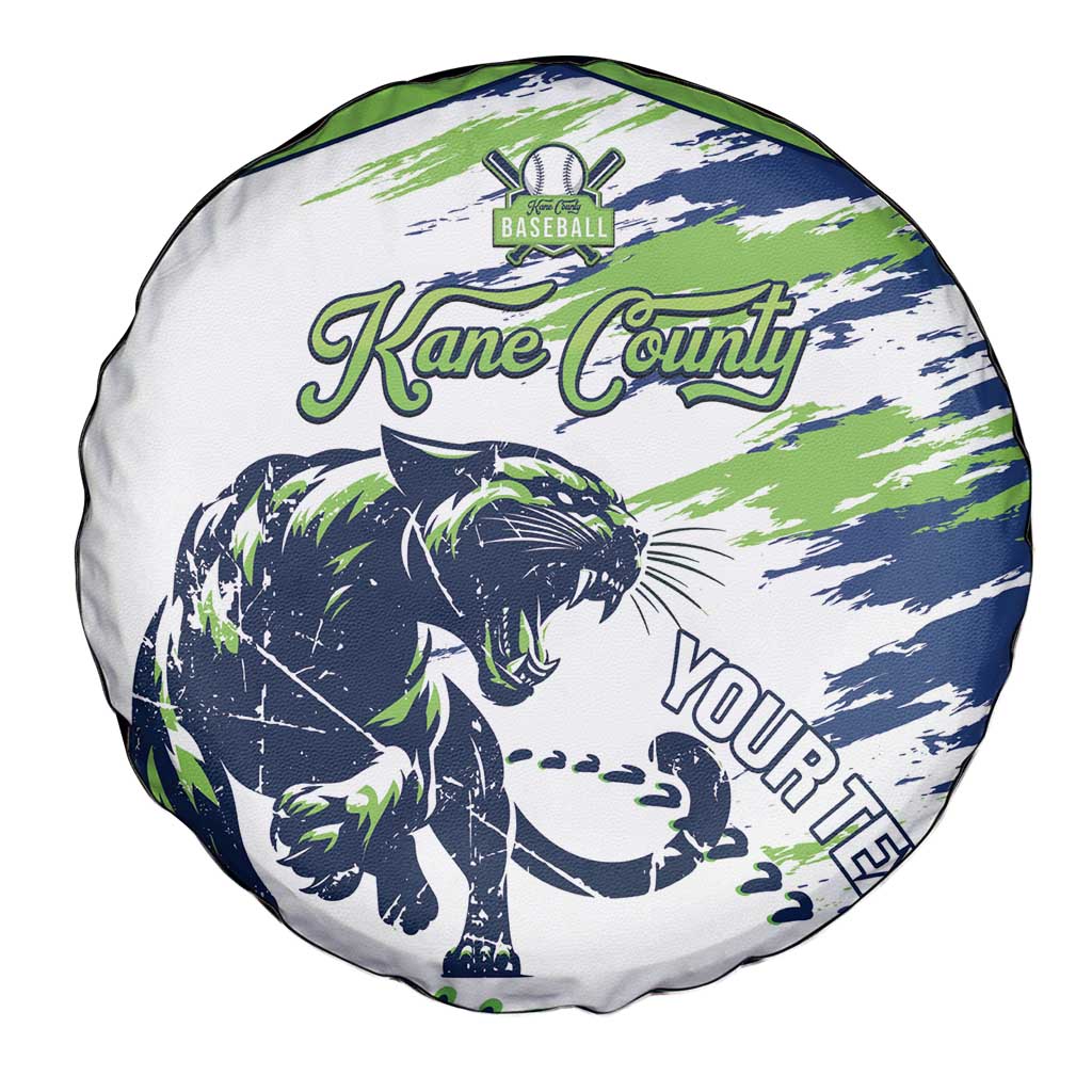 Kane County 2025 Baseball Custom Spare Tire Cover Come On Cougar