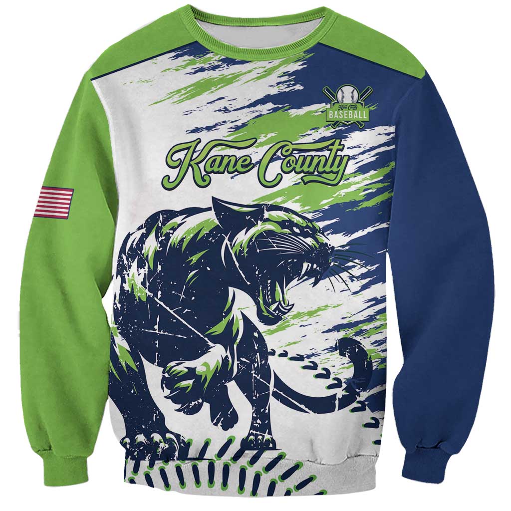 Kane County 2025 Baseball Custom Sweatshirt Come On Cougar