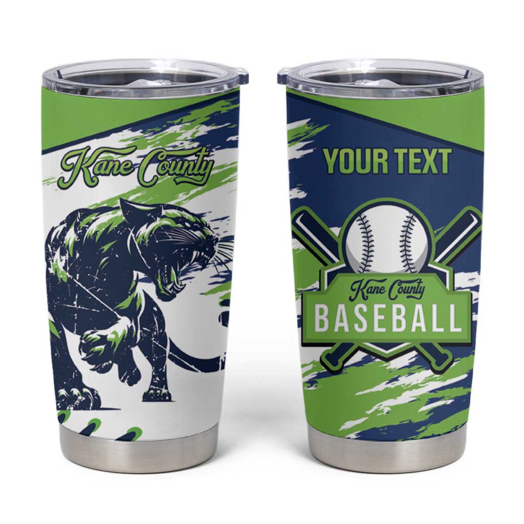 Kane County 2025 Baseball Custom Tumbler Cup Come On Cougar