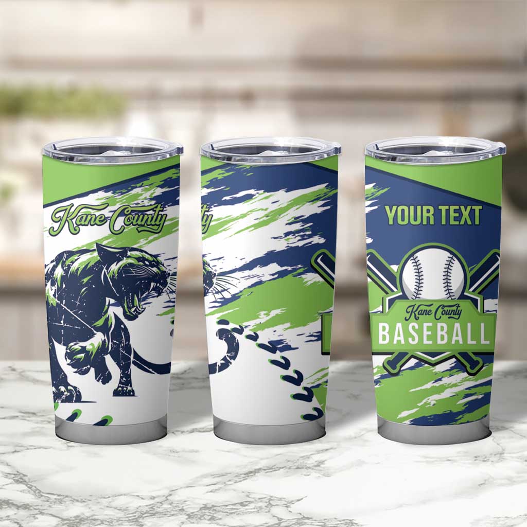 Kane County 2025 Baseball Custom Tumbler Cup Come On Cougar