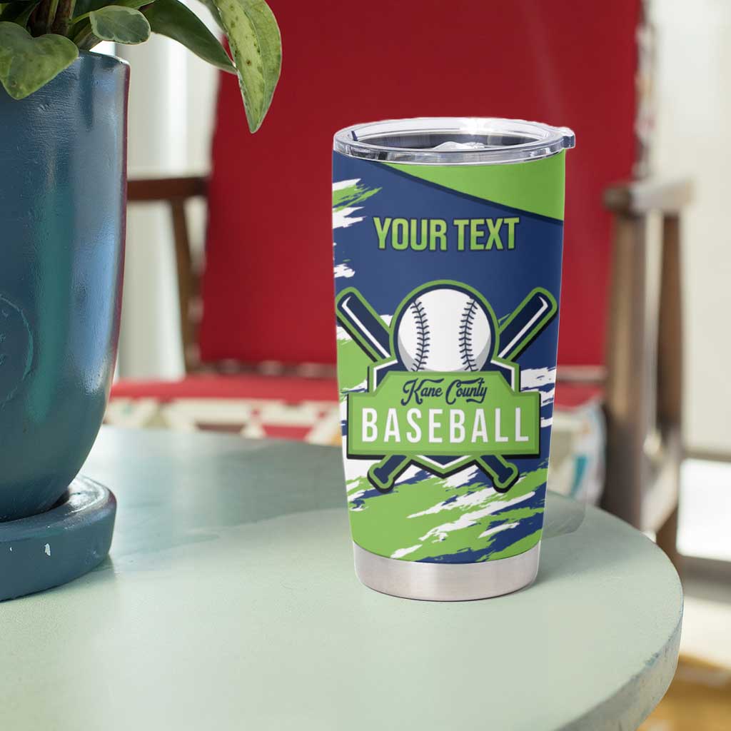 Kane County 2025 Baseball Custom Tumbler Cup Come On Cougar