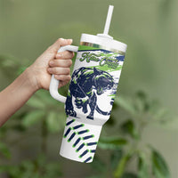 Kane County 2025 Baseball Custom Tumbler With Handle Come On Cougar