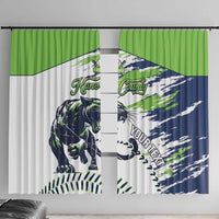 Kane County 2025 Baseball Custom Window Curtain Come On Cougar