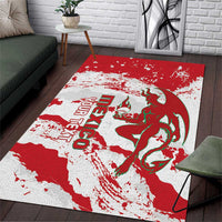 Diablos Rojos 2025 Baseball Custom Area Rug Come On Mexico